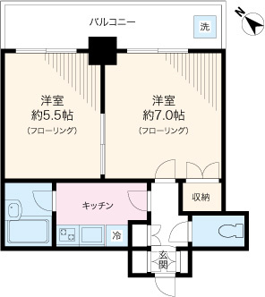 ラ・ネージュ小石川の間取り
