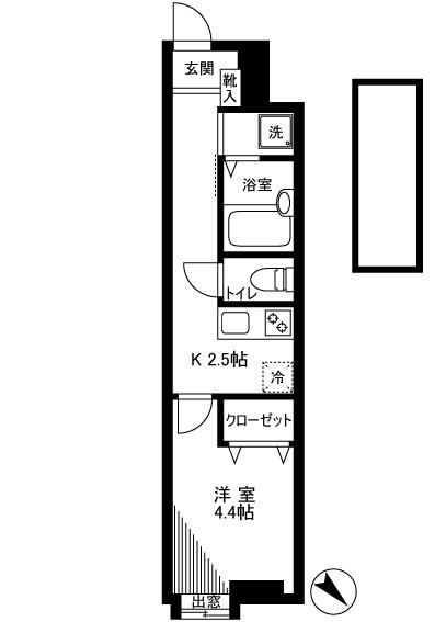 星野ビルの間取り