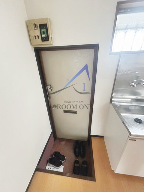 秋本荘の玄関|玄関です。