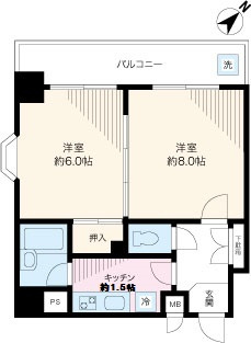 ラ・ネージュ小石川の間取り