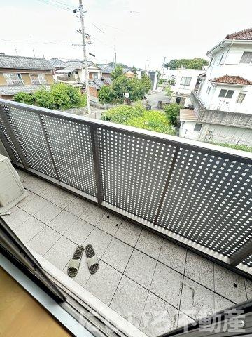 シャーメゾンA棟のバルコニー