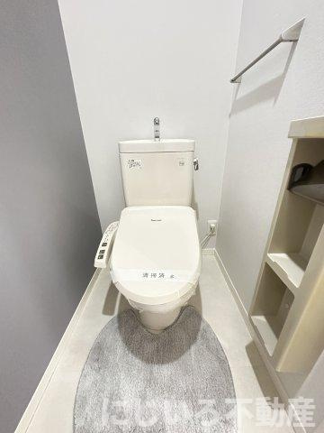シャーメゾン丘Aのトイレ