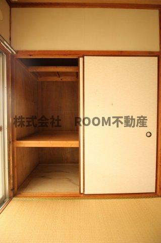 祝吉貸家の収納|大きなスペースがあり、収納には困りません