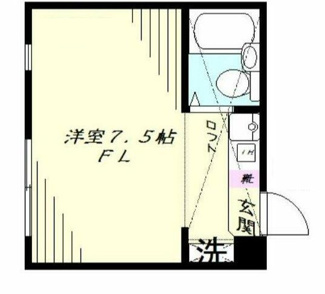 【間取り】 | アベニュー常盤台  | 間取りです。