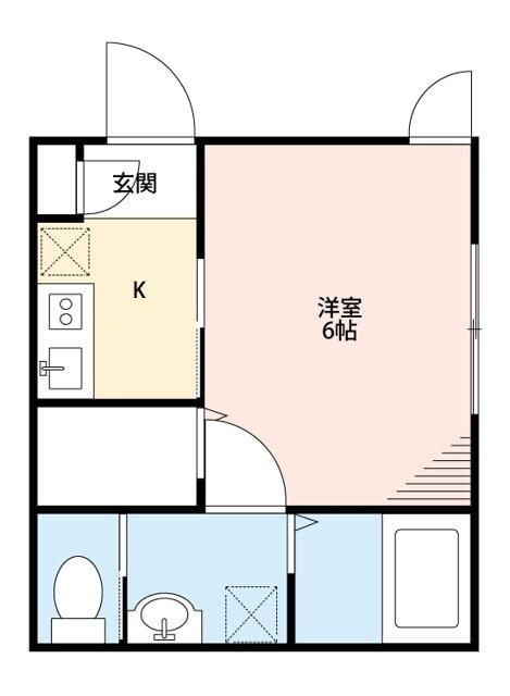 Ｂｅｓｔｓｔａｇｅ　入谷１の間取り|間取りです。