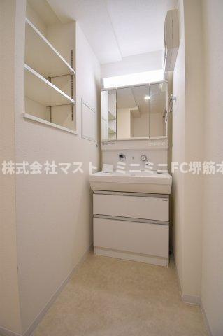 SKYレジデンス大阪梅田の洗面所