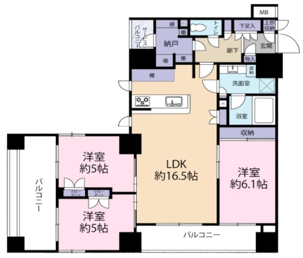 【間取り】 | アスコットパーク東京八丁堀