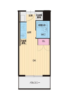 【間取り】 | ＣＬＵＢ　ＯＲＩＥＮＴ　ＢＬＤ　Ｎｏ１４１　ＹＡＣＨＩＹＯＤＡＩ | 間取りです。