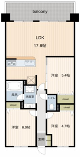【間取り】 | クオス日吉台レジデンシャルヒルズ