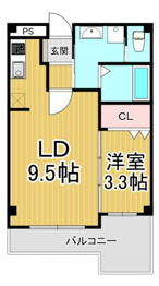 EMERALD OCEAN 西宮の間取り