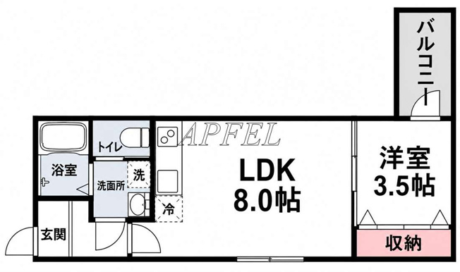 【間取り】 | アプローズ新深江