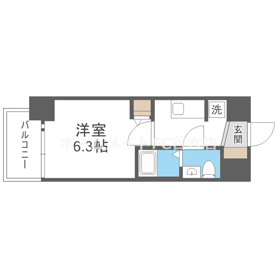 【間取り】 | エグゼ大阪BAY CITY