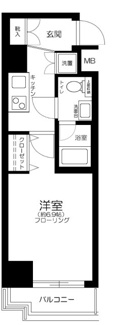 【間取り】 | プレール・ドゥーク北新宿 | 間取りです。