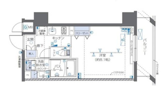 【間取り】 | ＺＯＯＭ秋葉原 | 間取りです。