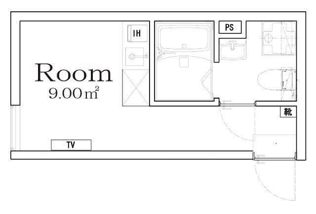 BoaSorte町屋の間取り|間取りです。