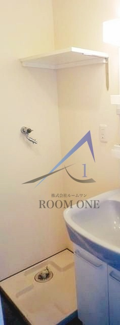 プリマヴェーラ町屋の設備|洗濯機置き場です。