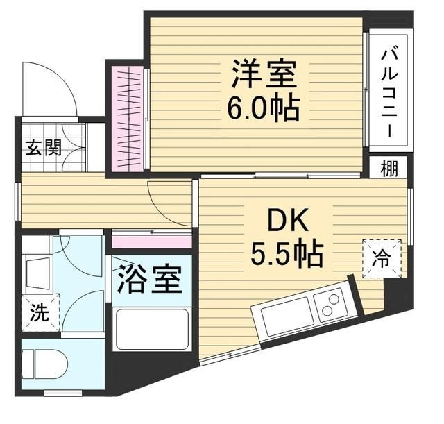 プリマヴェーラ町屋の間取り|間取りです。