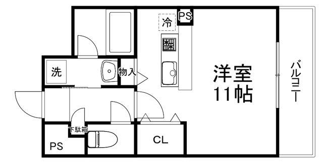 【間取り】 | カルムクレール2.5.8