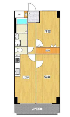【間取り】 | 日生ロイヤル高津