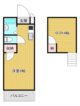 アトリウム津福本町の間取り