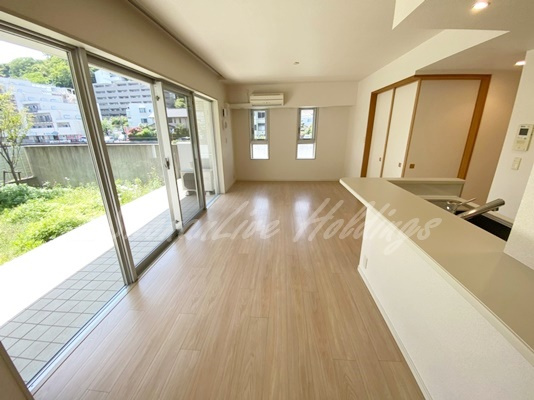 横浜市栄区笠間１丁目の賃貸マンションの居間・リビング