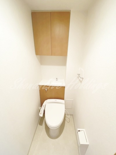 横浜市栄区笠間１丁目の賃貸マンションのトイレ|清潔感のあるトイレです