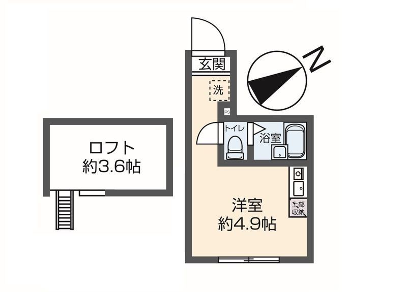 グローリア北千住の間取り