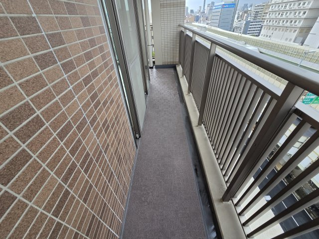 クロスタワー大阪ベイのバルコニー
