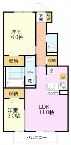 【間取り】 | ビバーチェ美松