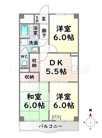 【間取り】 | アーバンヒルズ【名古屋市賃貸・エレベーター】