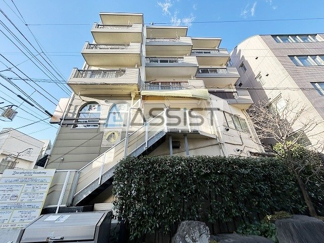 都立大マンションの外観