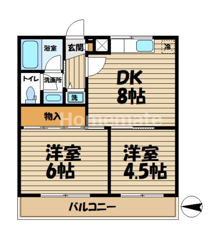 【間取り】 | コンフォート本郷台Ａ棟 | 間取り