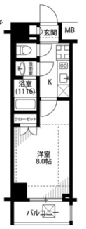 【間取り】 | プレール・ドゥーク新宿中落合Ⅱ | 間取りです。