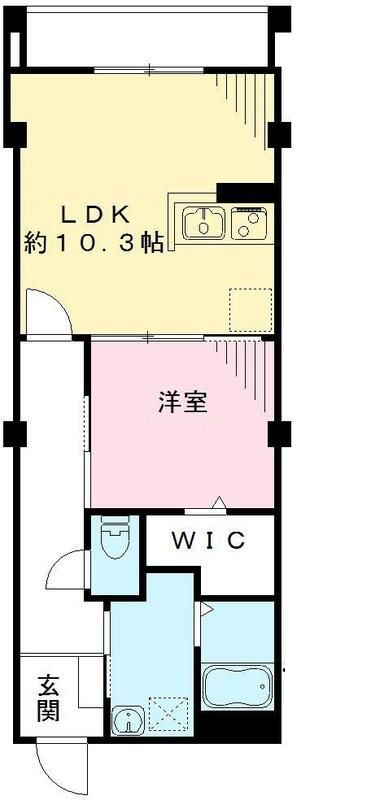 ルポリテの間取り|間取りです。