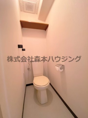 【トイレ】 | 　サンファーストウエダ | ゆったりとした空間のトイレです
