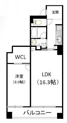 ブラービ南船場の間取り