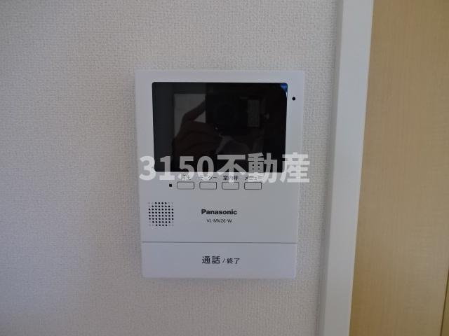 グラスルーチェのセキュリティ|カメラ付インターホン