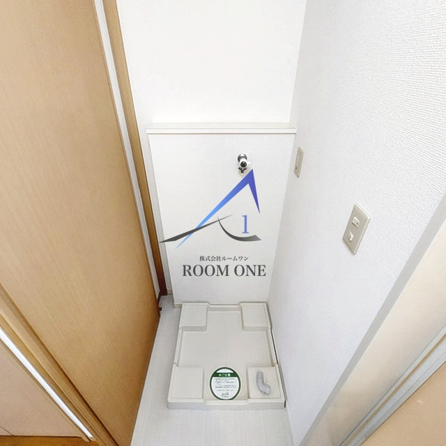 メゾンボヌール東が丘の設備|洗濯機置き場です。