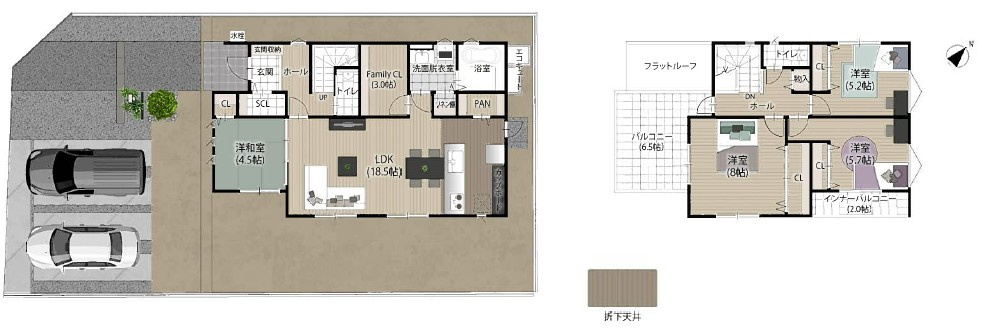 タマタウン那珂川山田Ⅱ2号棟