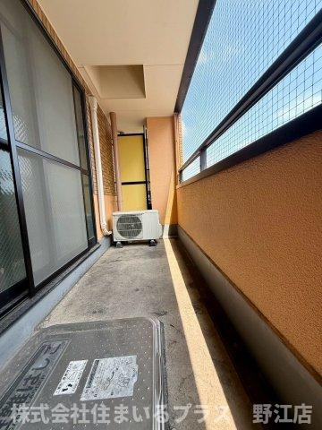 マンションスムスのバルコニー