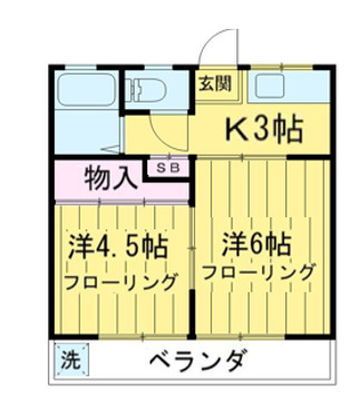 本八幡サンローズの間取り