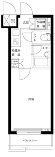 【間取り】 | ルーブル高田馬場 | 間取りです。