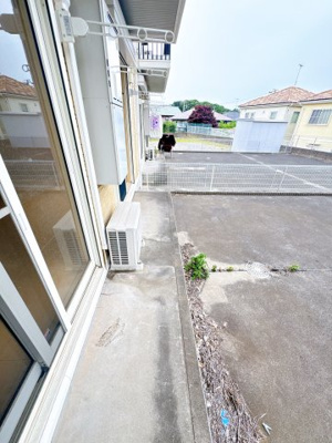【バルコニー】 | メープルⅡ | ※同物件、同タイプ、間取り反転のお部屋です
