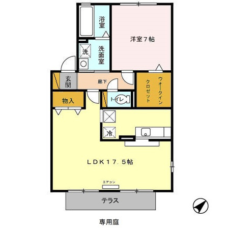 【間取り】 | メープルⅡ