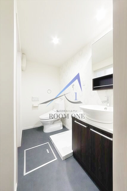 KAHALE松戸Bのトイレ|トイレです。