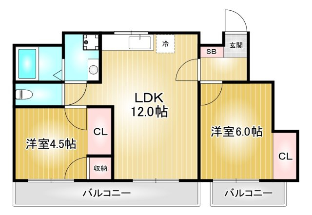 Mt.crown名駅南Ⅱ｜名古屋市の賃貸ならMy賃貸の間取り|Mt.crown名駅南Ⅱ