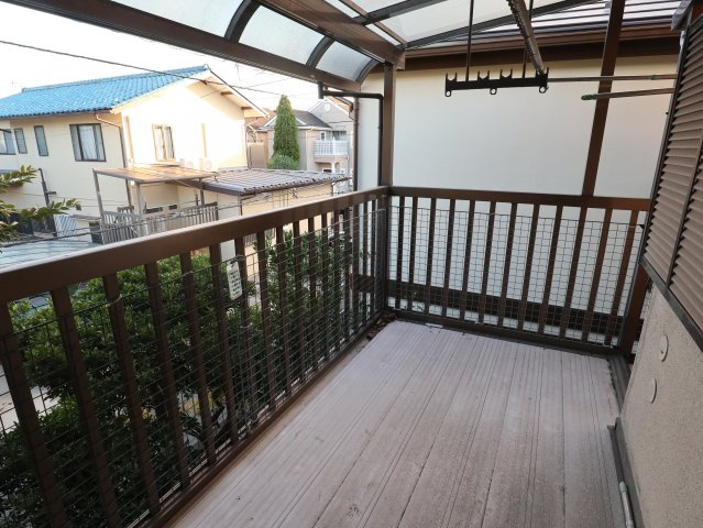 菅野6丁目戸建Ⅱのバルコニー