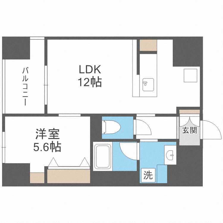 MBC RESIDENCEの間取り