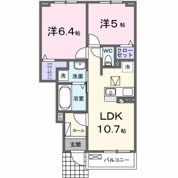 リアトリス曳舟の間取り