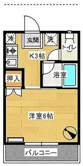 【間取り】 | スカイホーク鷹取第8(スカイホークタカトリダイハチ)
